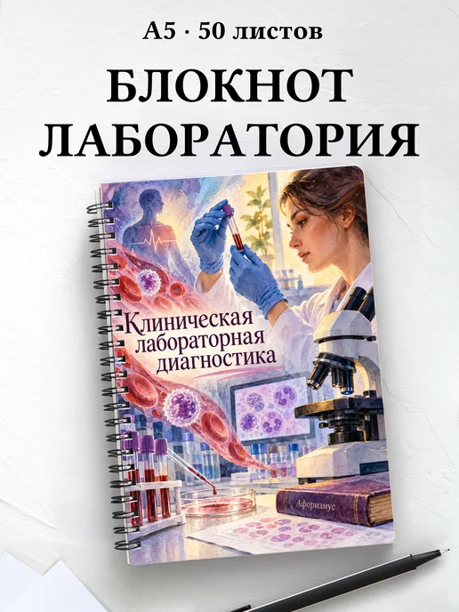 Блокнот Клиническая лабораторная диагностика с цитатами