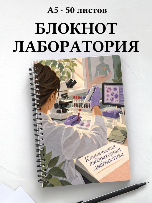 Блокнот Клиническая лабораторная диагностика с цитатами