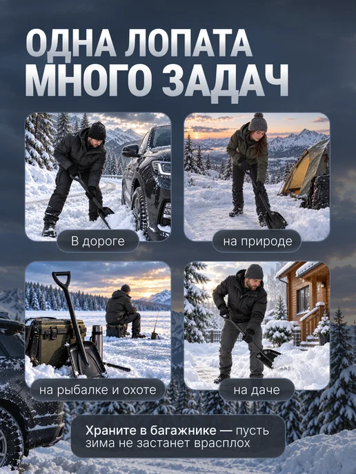Артинский завод Лопата автомобильная для снега штыковая, вариант, фото 6