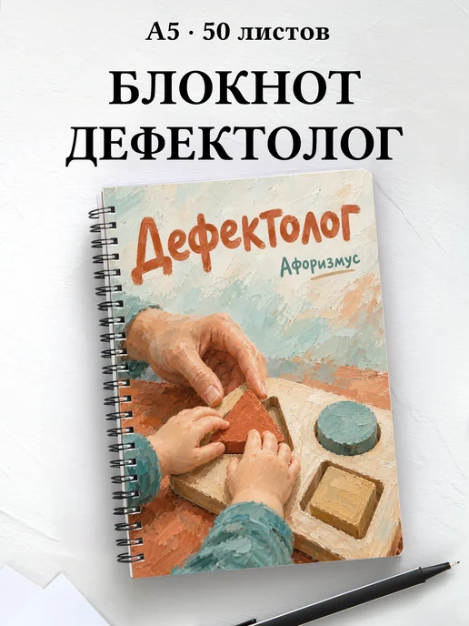 Блокнот дефектолога с мотивирующими цитатами