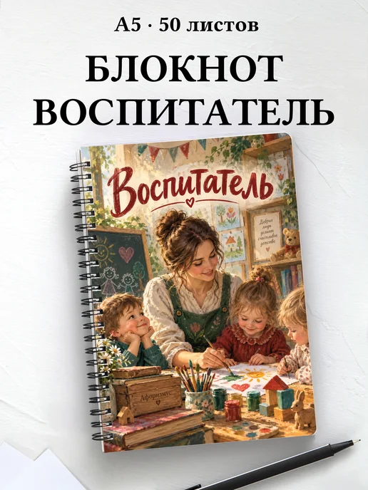 Блокнот воспитателя с мотивирующими цитатами
