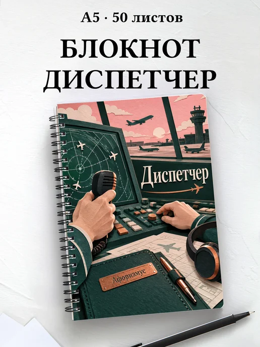 Блокнот диспетчера с мотивирующими цитатами