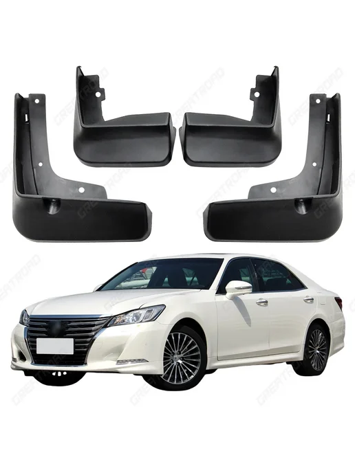 CREATROAD 4 шт. прочные брызговики из АБС-пластика для Toyota Crown S2, 4 шт, фото 2