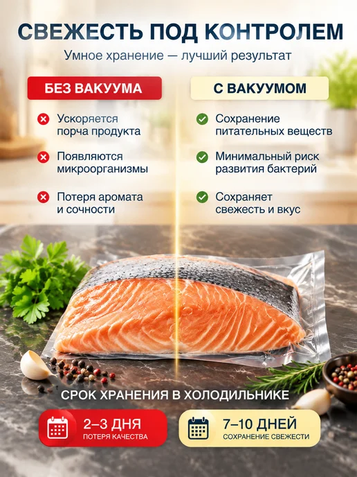 R1MLI Вакууматор для продуктов с резаком запайкой и пакетами, черный, фото 2