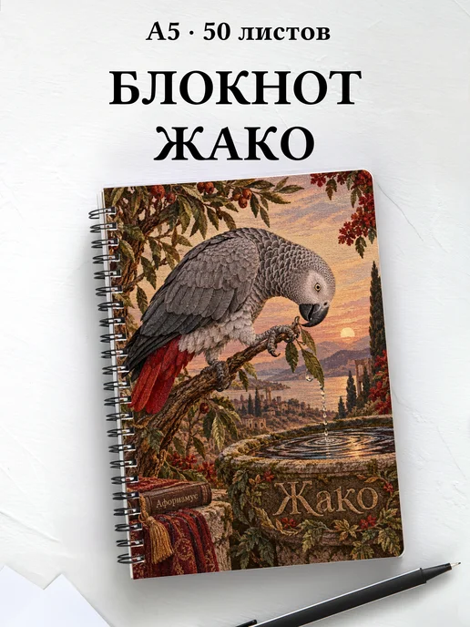 Блокнот Жако с мотивирующими цитатами