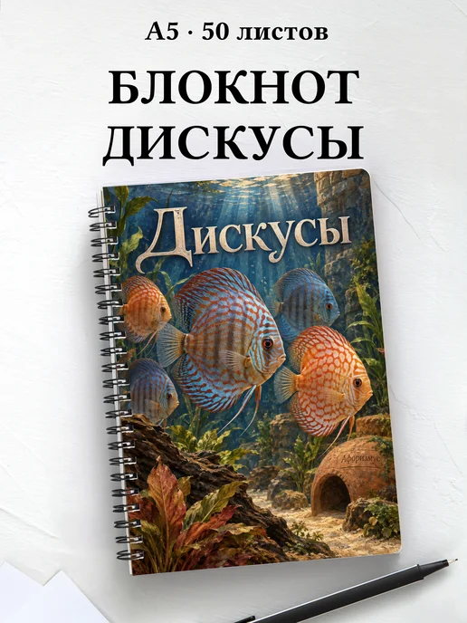 Блокнот Дискусы с мотивирующими цитатами