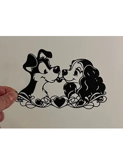 Декор настенный Леди и Бродяга Disney