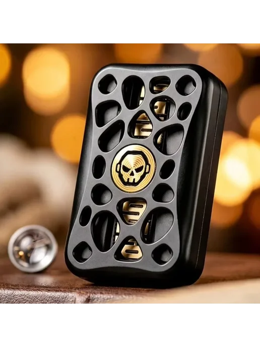 Нет бренда Металлический антистресс-игрушка Желтый, Gold, золотой, фото 3
