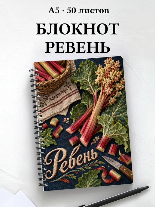 Блокнот Ревень с мотивирующими цитатами
