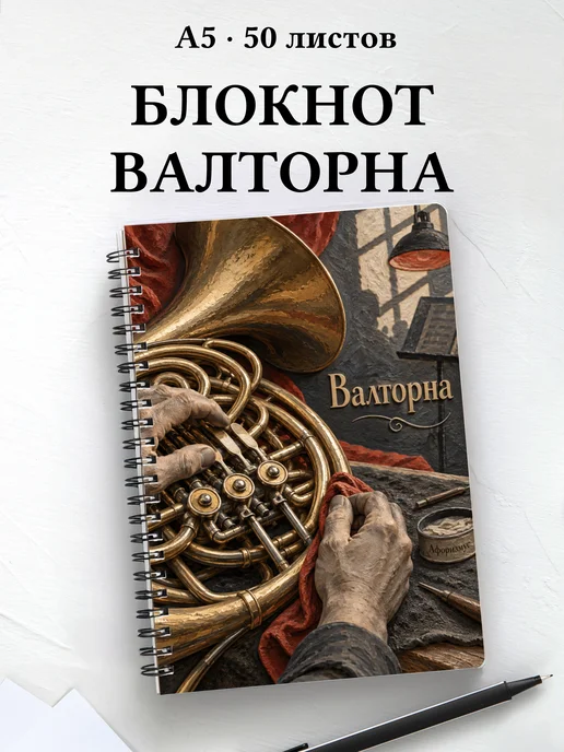 Блокнот Валторна с мотивирующими цитатами
