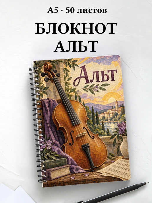 Блокнот Альт с мотивирующими цитатами