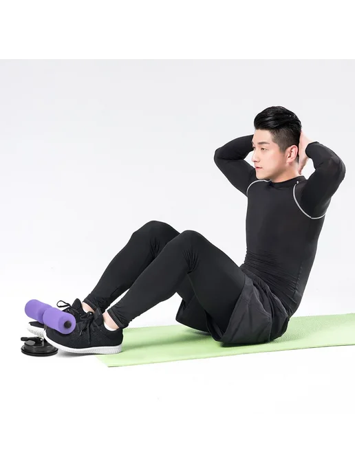 Нет бренда Силовой тренажер для пресса ABS Trainer Фиолетовый, purple, синий, фото 6