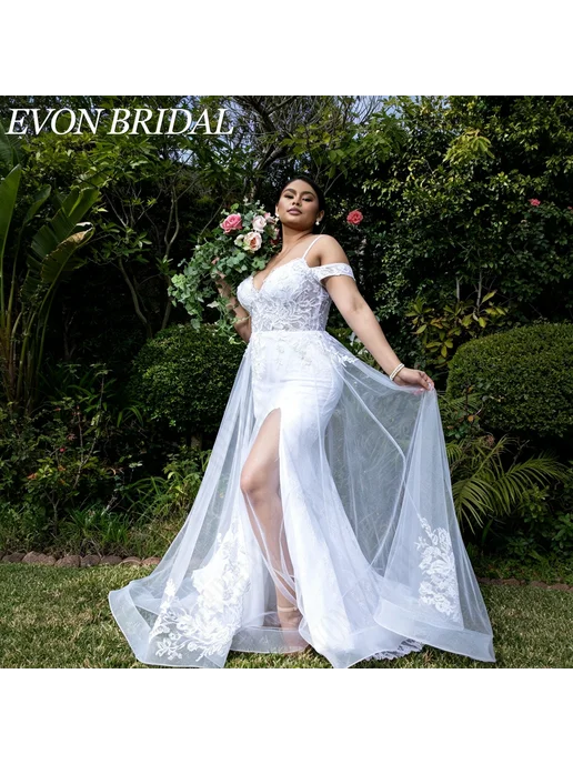 EVON BRIDAL Свадебное платье плюс сайз, вариант, фото 2