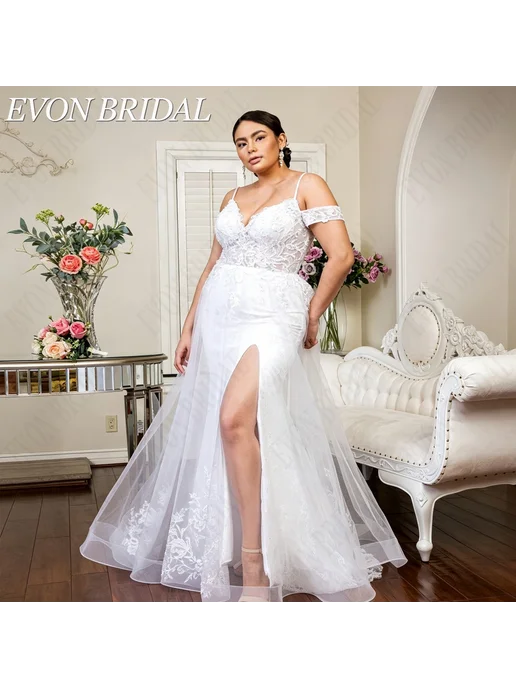 EVON BRIDAL Свадебное платье плюс сайз, вариант, фото 3