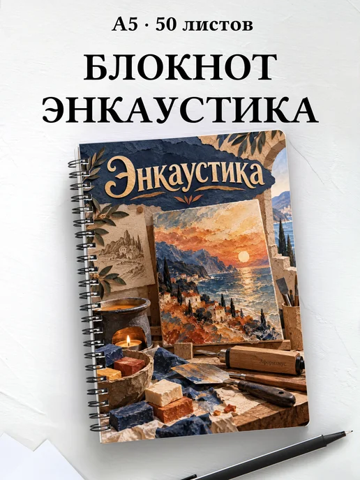 Блокнот Энкаустика с мотивирующими цитатами