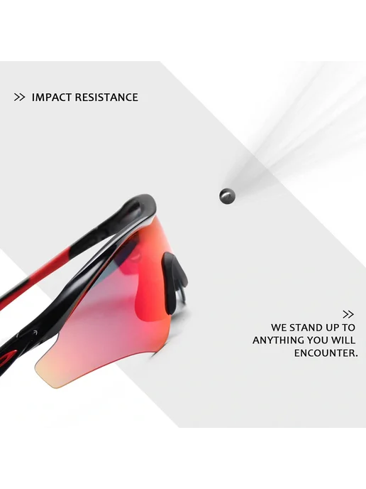 eLuxonsight Сменные линзы для Oakley Style Switch Red-Green, вариант, фото 6