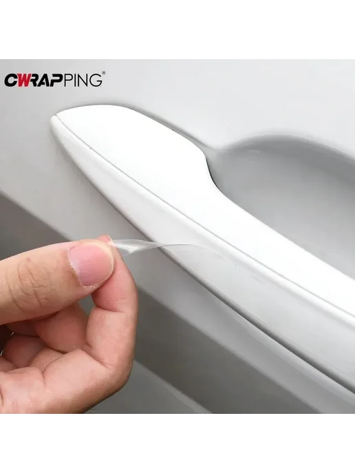 cwrapping 8 Шт, Защита Края Двери Автомобиля, Прозрачная Водостойкая, 8 шт, фото 2