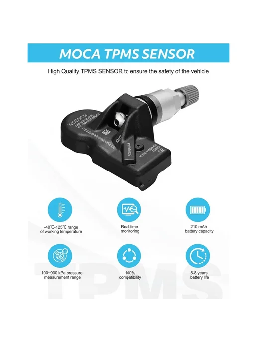 Нет бренда 36236798726 1 4 шт. ДАТЧИКИ давления в шинах TPMS ДЛЯ BMW 1, 4 шт, фото 2