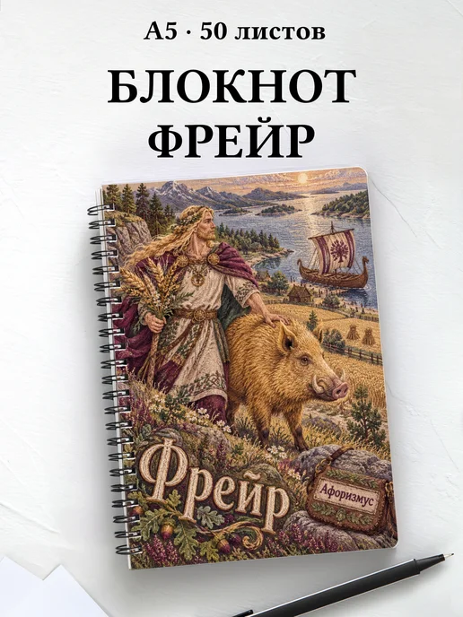 Блокнот Фрейр с мотивирующими цитатами