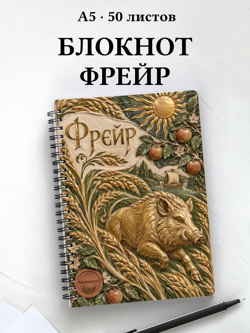 Блокнот Фрейр с мотивирующими цитатами