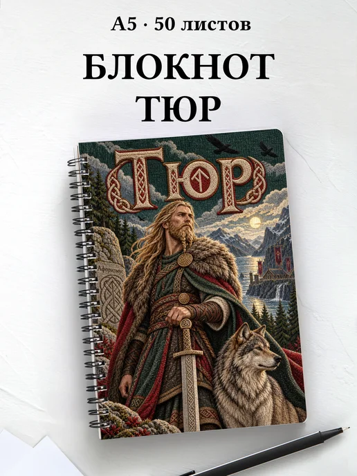 Блокнот Тюр с мотивирующими цитатами