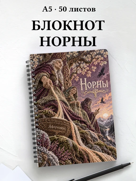 Блокнот Норны с мотивирующими цитатами