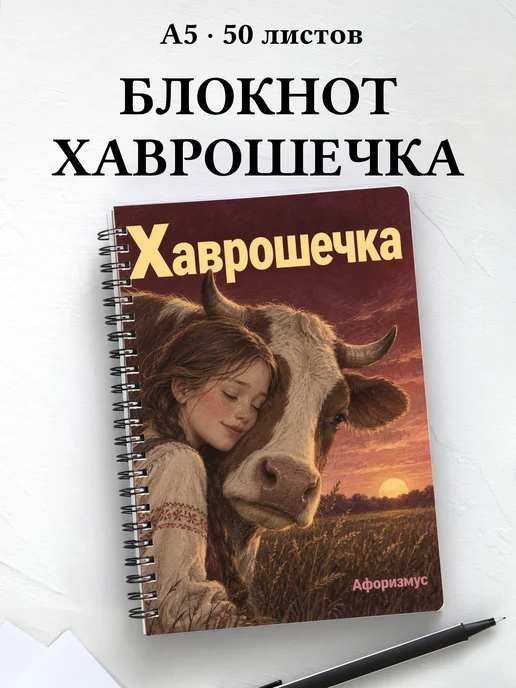 Блокнот Хаврошечка с мотивирующими цитатами
