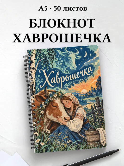 Блокнот Хаврошечка с мотивирующими цитатами