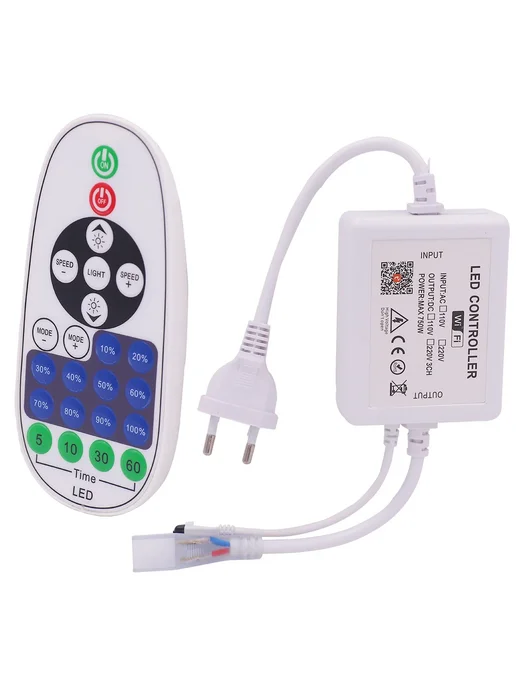GAHADA WiFi регулятор света одноцветный 750 Вт, 110V US Plug, 15MM, 750 Вт