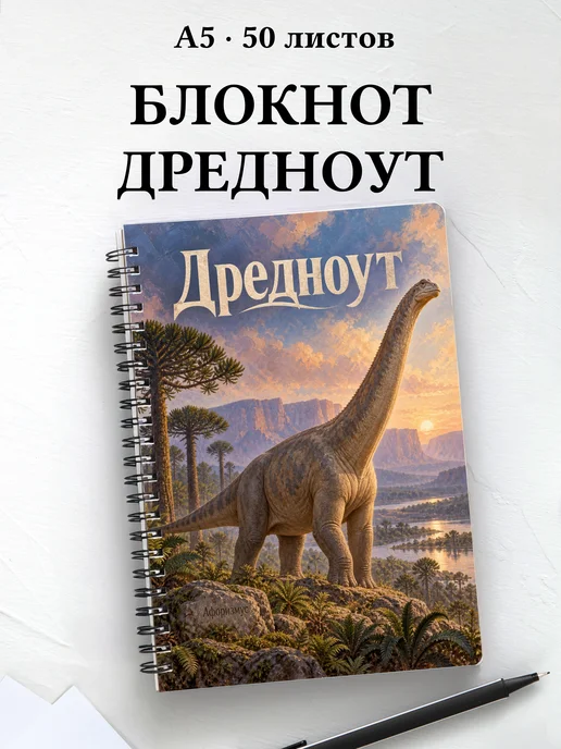 Блокнот Дредноут с мотивирующими цитатами
