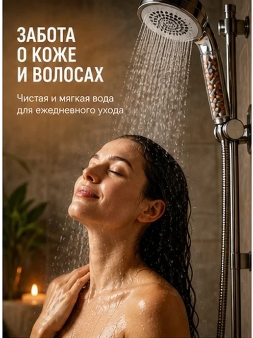 Минеральные анионные шарики для душа, 2 пакета, вариант, фото 3