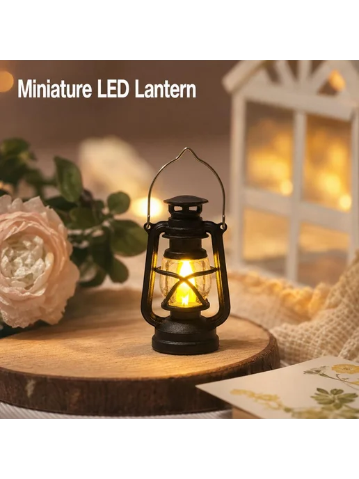 Миниатюрный LED-светильник в виде керос - Whitekerosene lamp, вариант, фото 4