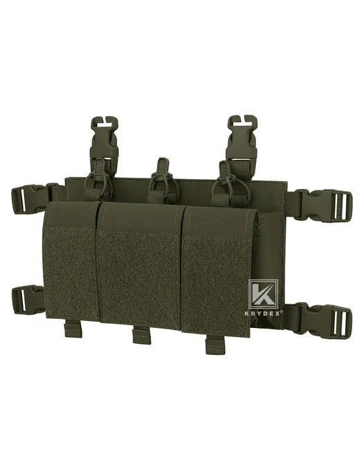 KRYDEX Triple 556 Подсумок для журналов Ranger Green, зеленый