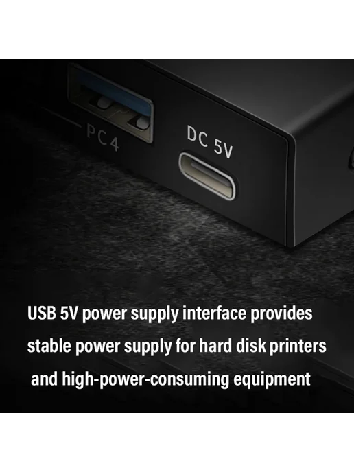 USB3.0 коммутатор KM, селектор для 4 компьютеров ноутбуков П…, вариант, фото 3