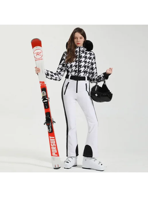 ESDY ЭДСИ GSOU SNOW женский горнолыжный комбинезон, белый, фото 3