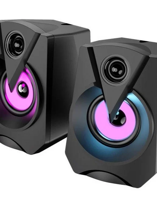 Колонки компьютерные TFN Speakеr BS13-08 2.0 6W черный, 6 Вт, фото 2