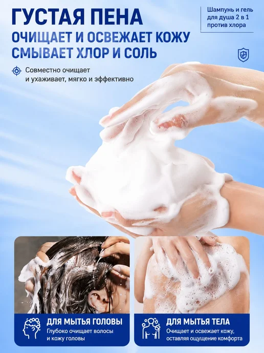 Средство для душа, гель, 60 мл, 60 мл, фото 7