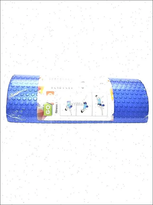 Полувалик для фитнеса и йоги 30×15×7 см, 30x15x7 см, фото 2