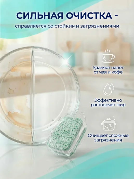 Таблетки для посудомоечной машины Frau Schmidt Средство, вариант, фото 3