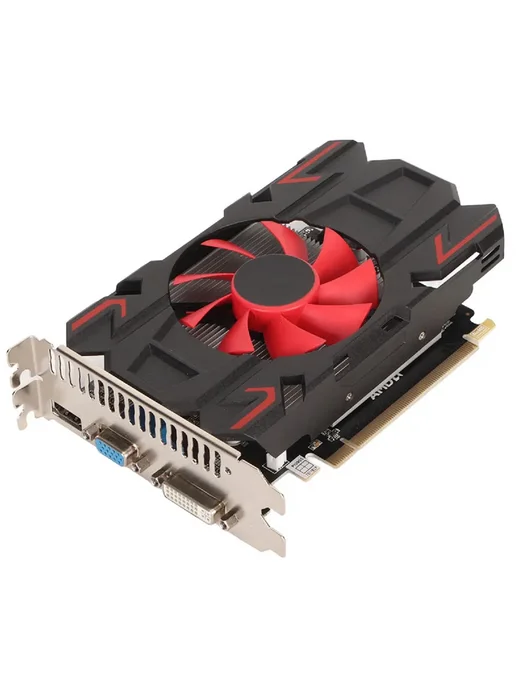 HD7670 4ГБ DDR5 Видеокарта, 4 ГБ, фото 2