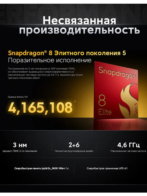Смартфон Xiaomi Poco F9 Ultra 16/512 ГБ, красный, фото 3