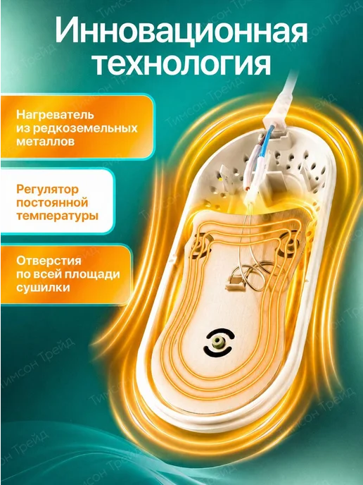 Электрическая сушилка для обуви. Сушка для обуви Тимсон 3030, вариант, фото 7
