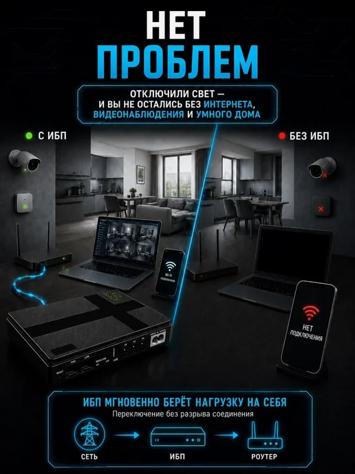 Источник бесперебойного питания для роутера, ИБП, бесперебой, вариант, фото 2