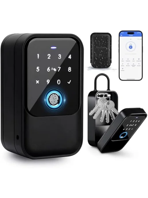 YRHAND Умный беспроводной Bluetooth-замок TTlock K5 TY, черный, фото 2