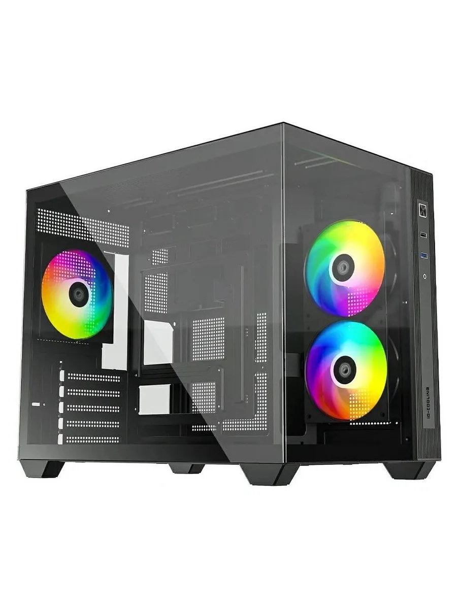 Micro Usb Identification Корпус Mini-Tower Micro-ATX панорамный кулер 162мм GPU 407мм ID-COOLING ...