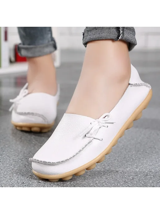 YBQJOO Женские лоферы Zapatos Mujer, р.36-45, цвета в ассортименте, бежевый, фото 2
