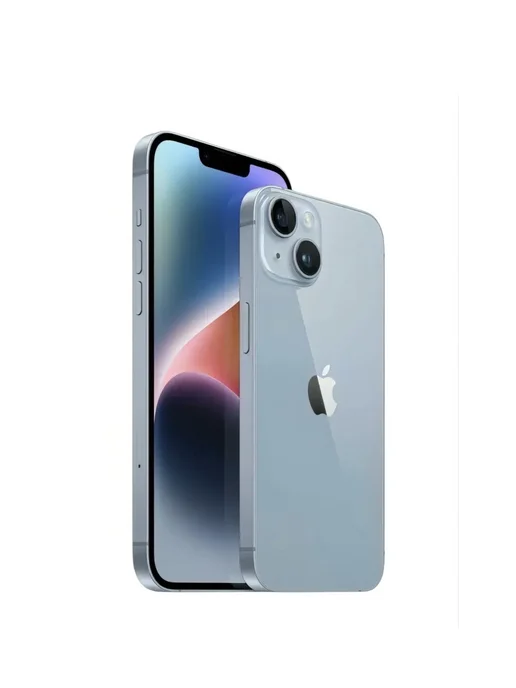 Смартфон Apple iPhone 14plus 128 ГБ (восстановленный), синий, фото 2