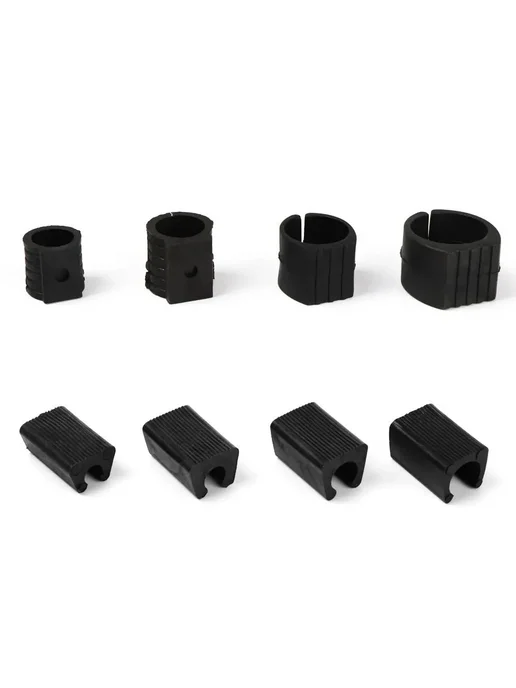 Нет бренда Заглушки для ног стульев Black Plastic 10шт, 10 шт, фото 7