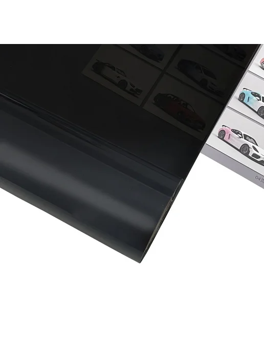 YRMCC Автомобильная пленка Light Black 30x200 см, черный, фото 4