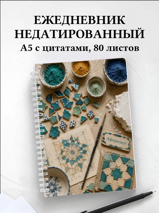 Ежедневник недатированный Марокканский зеллидж